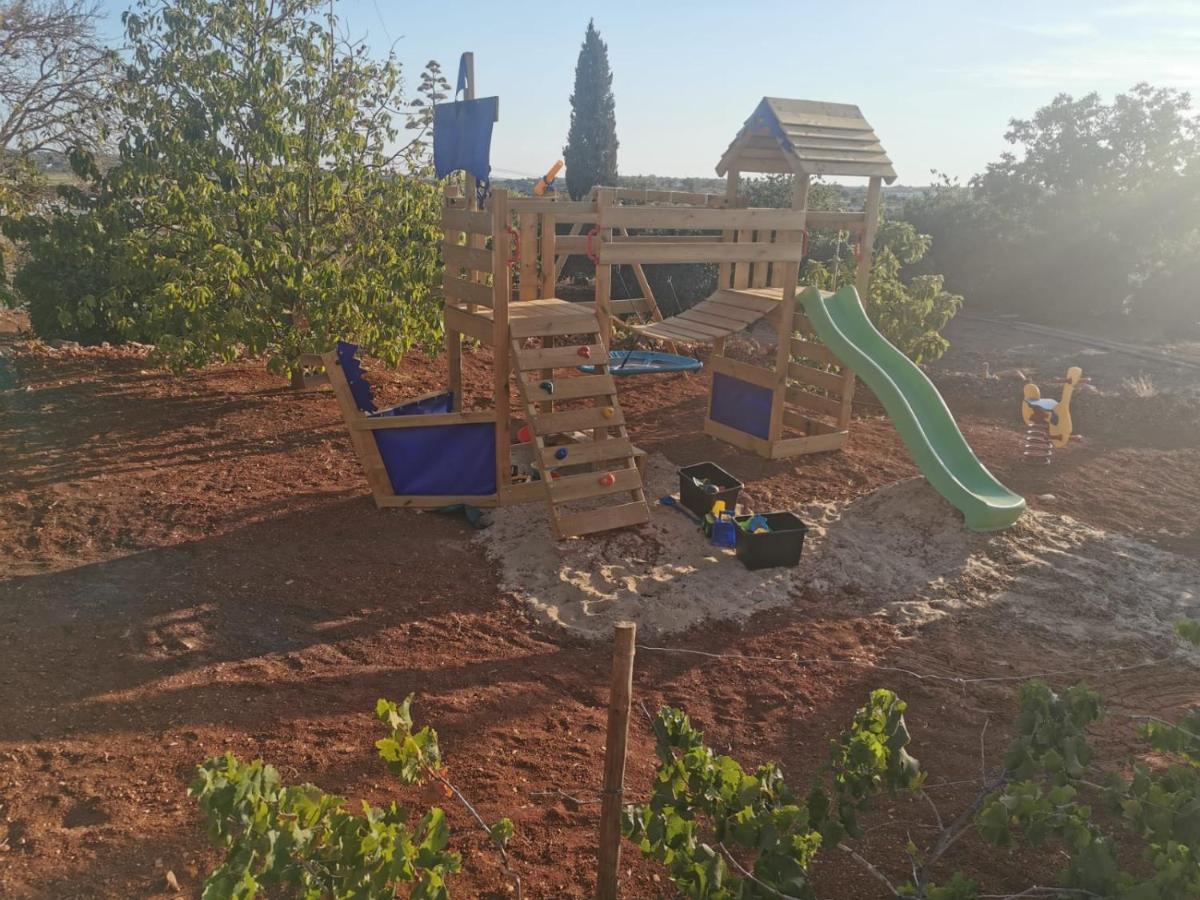 Casa Azul-Tiny House With Fantastic View, Big Outdoor Space And Pool Silves Eksteriør billede